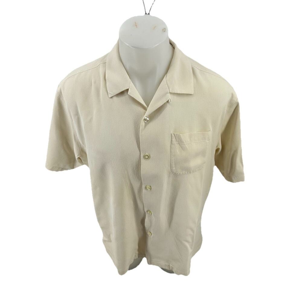 Tommy Bahama L Men Twins Baseball Paradise Sliders Silk Button Up Shirt 14-130 - Picture 2 of 10